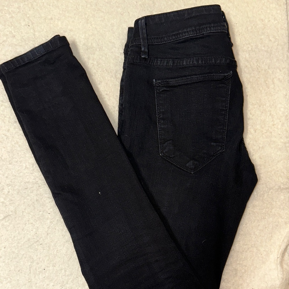 bebe Black Skinny Jeans for Women